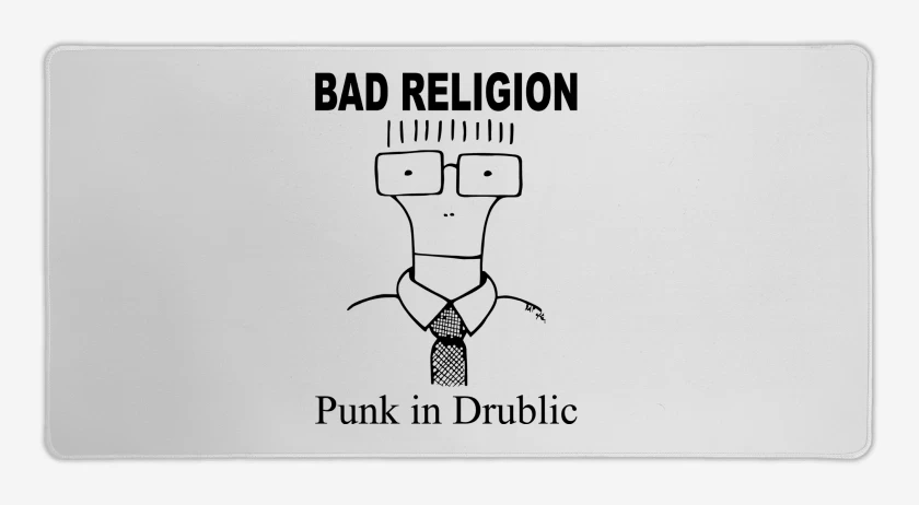 Mouse pad Gamer Bad Religion Punk in Drublic