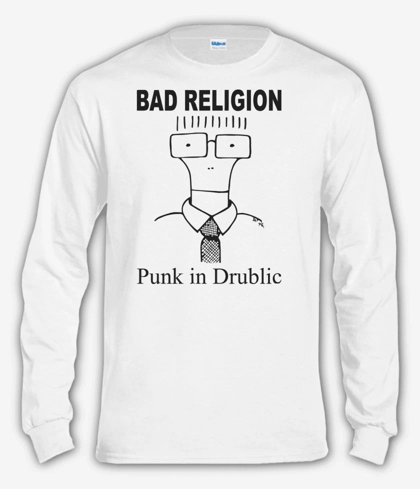 Polera manga larga Bad Religion Punk in Drublic