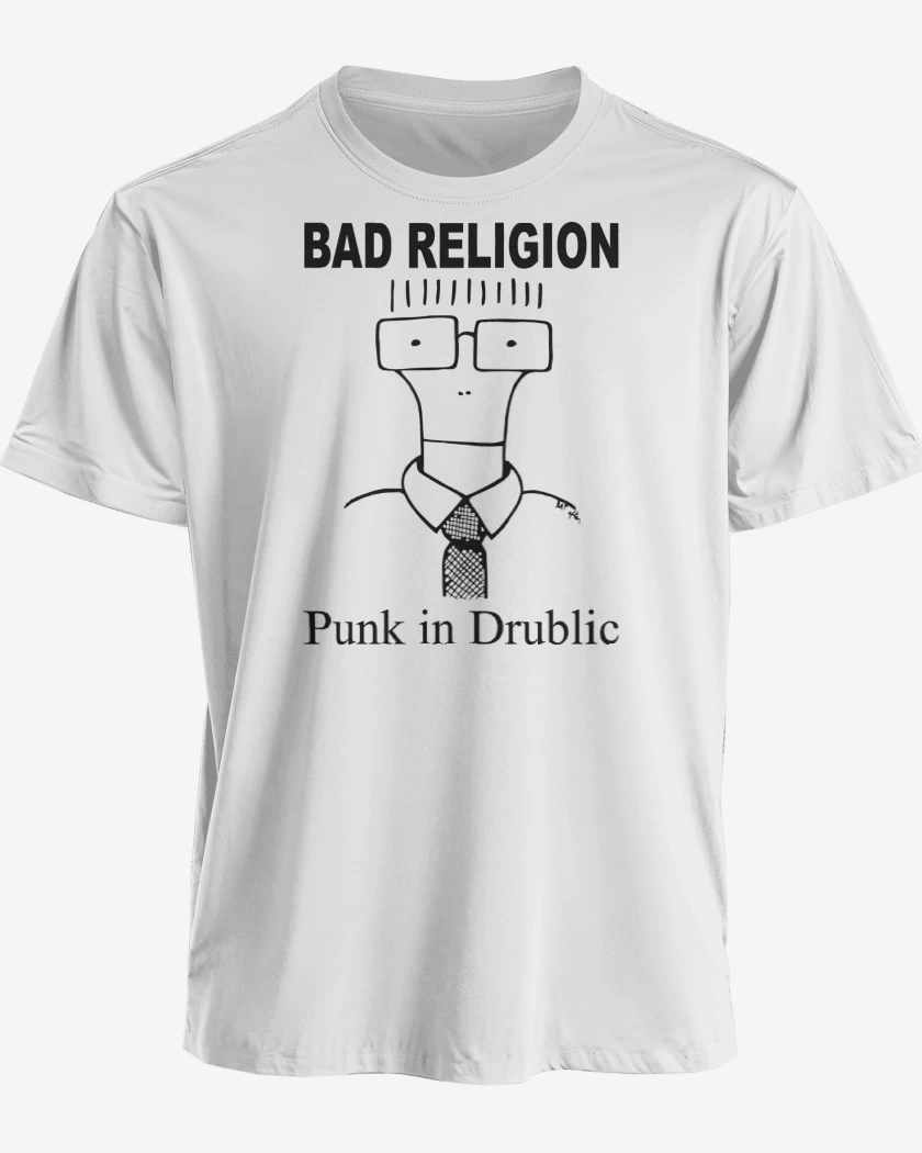 Polera Bad Religion Punk in Drublic