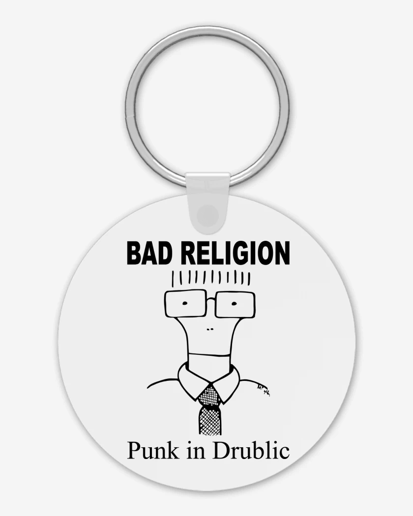 Llavero Bad Religion Punk in Drublic
