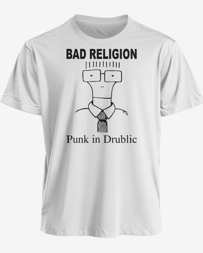 Polera premium Bad Religion Punk in Drublic