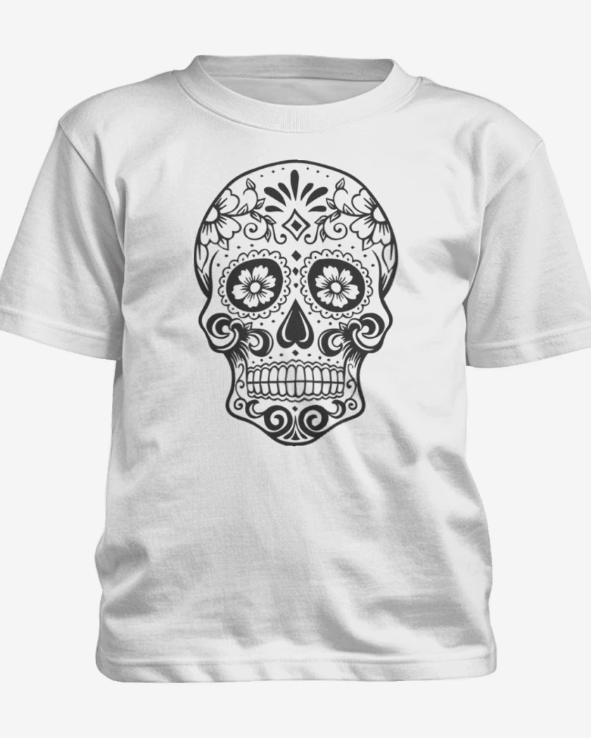 Polera de niño Blanco de Calaca 8