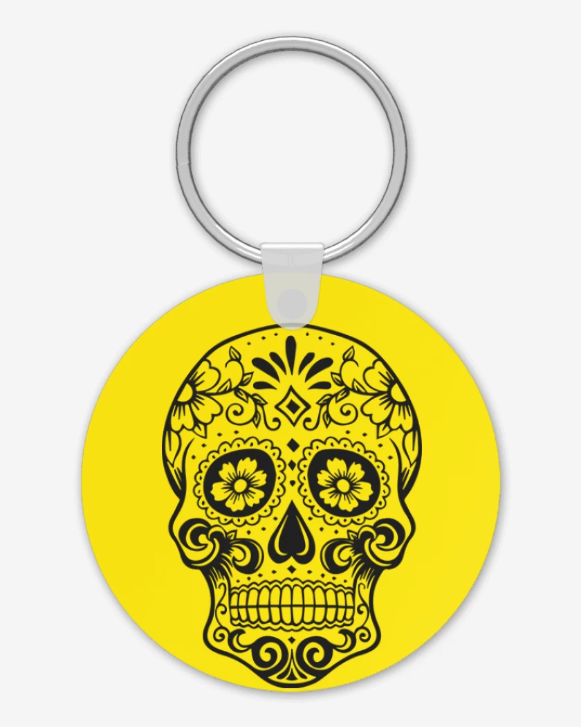Llavero Amarillo de Calaca 8