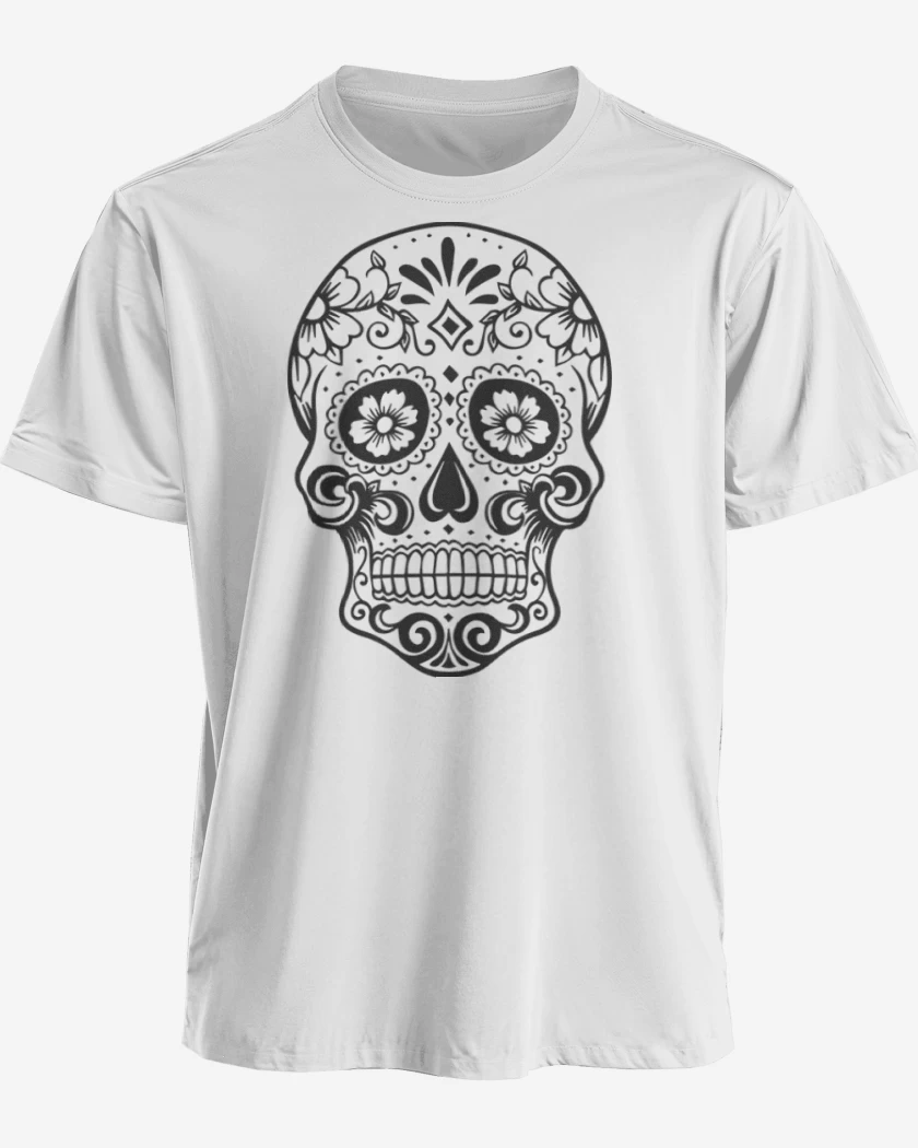 Polera premium Blanco de Calaca 8