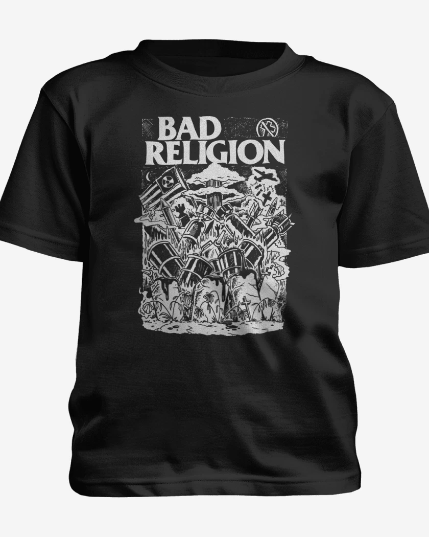 Polera de niño Negro de Bad Religion Nuclear Garden