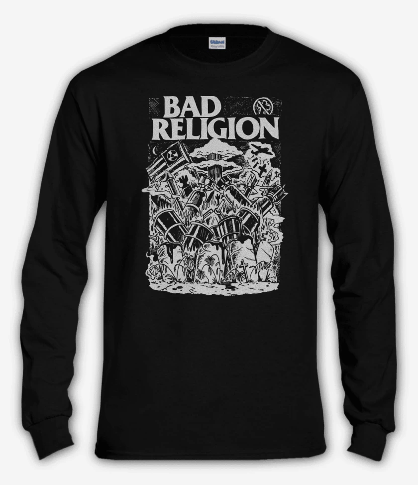Polera manga larga Bad Religion Nuclear Garden