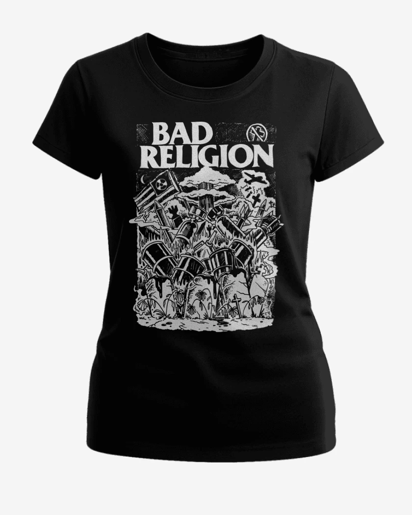 Polera de Mujer Bad Religion Nuclear Garden