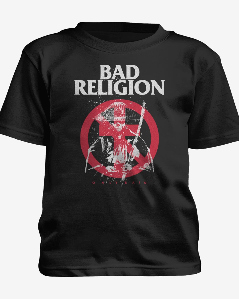 Polera de niño Negro de Bad Religion Only Rain