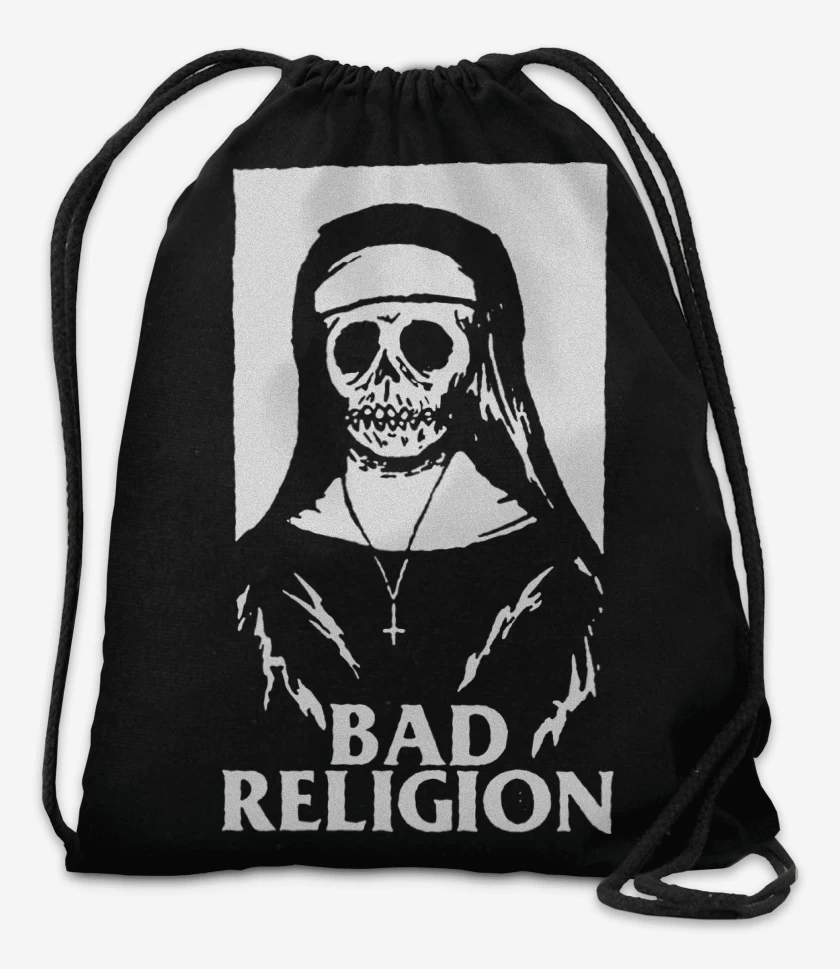 Mochila Negro de Bad Religion Monja