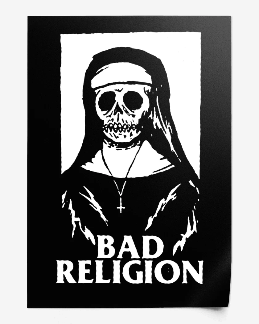 Print Bad Religion Monja
