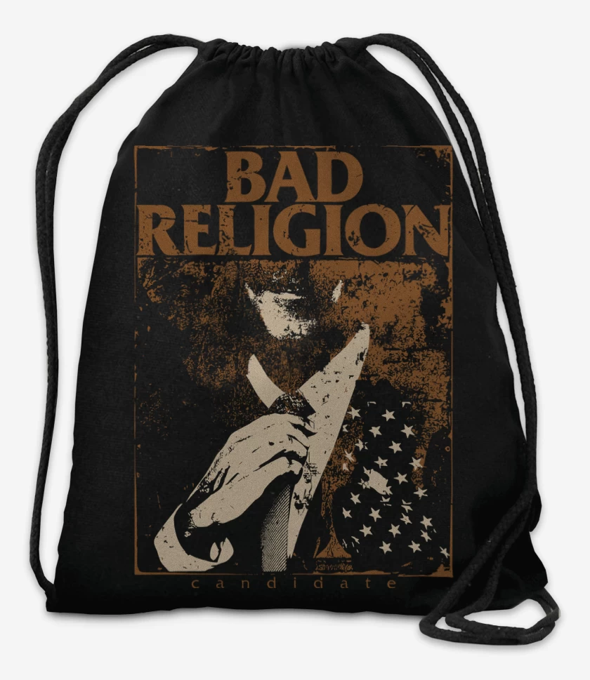 Mochila Negro de Bad Religion Candidate