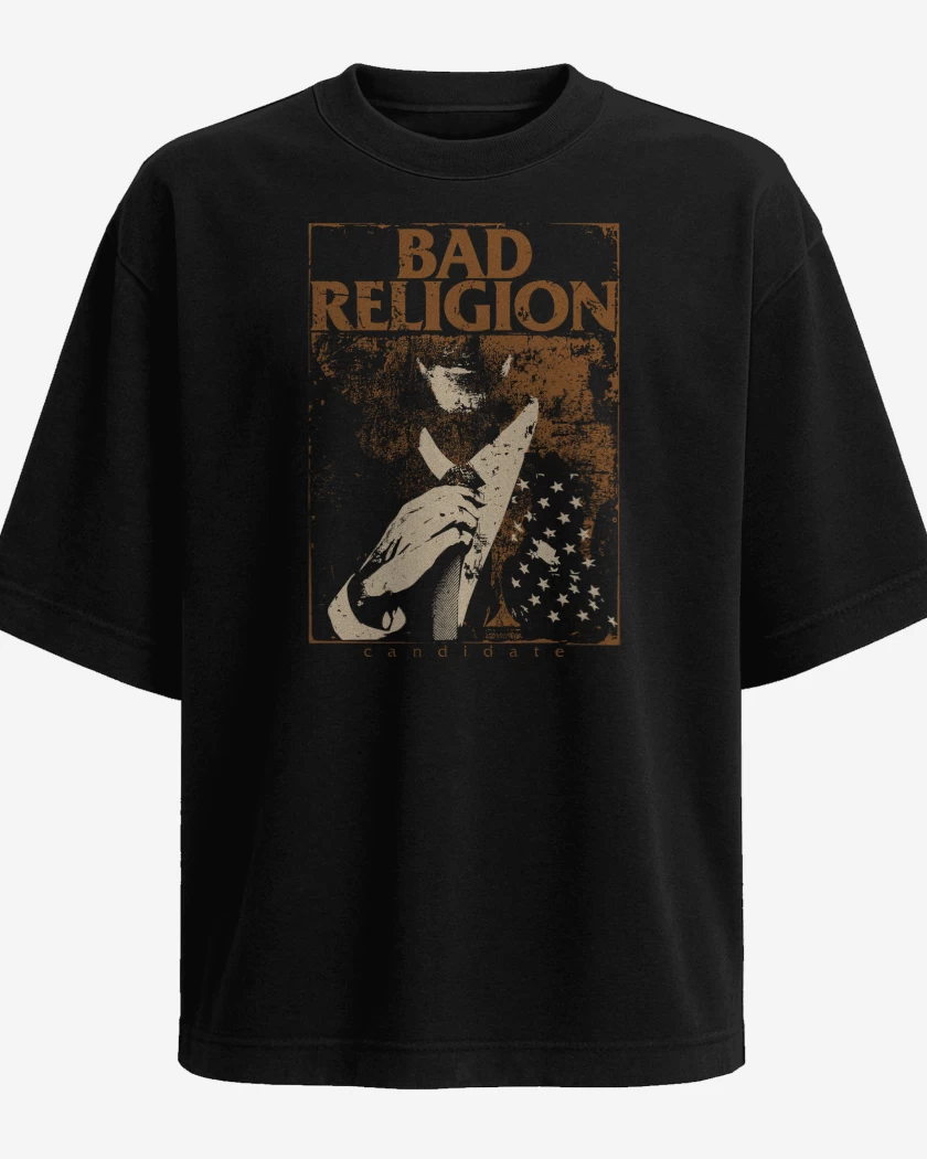 Polera Oversize Bad Religion Candidate