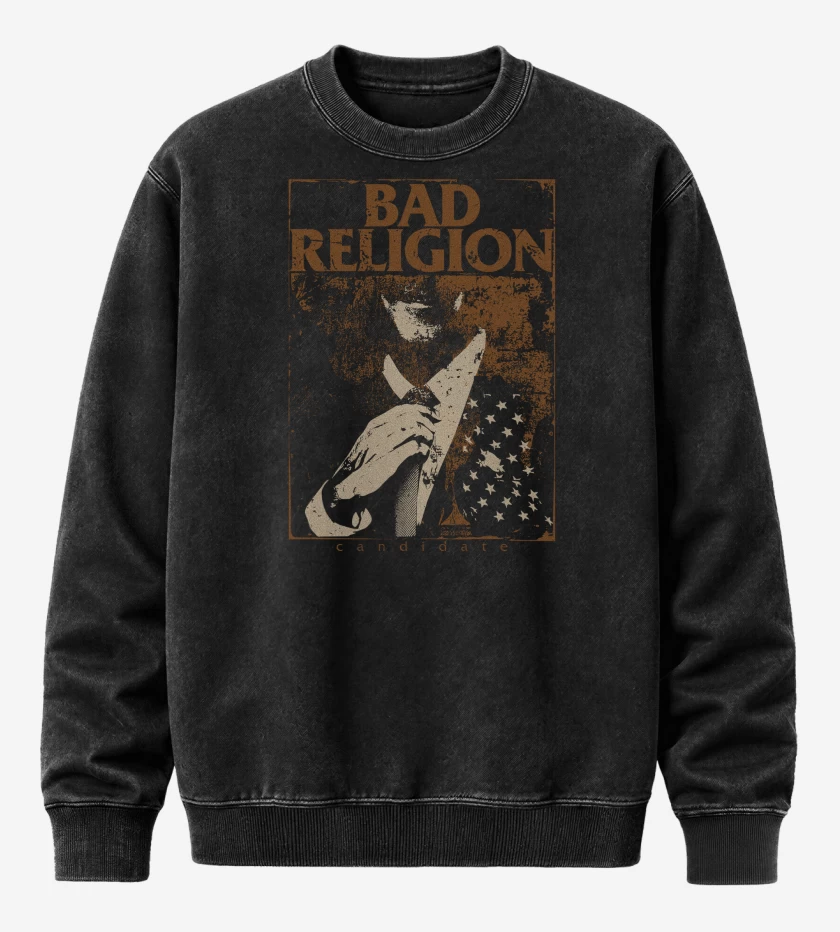 Poleron Polo Acid Wash Bad Religion Candidate