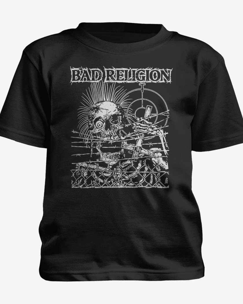Polera de niño Negro de Bad Religion Calavera