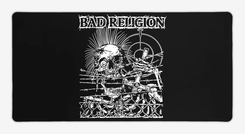 Mouse pad Gamer Bad Religion Calavera