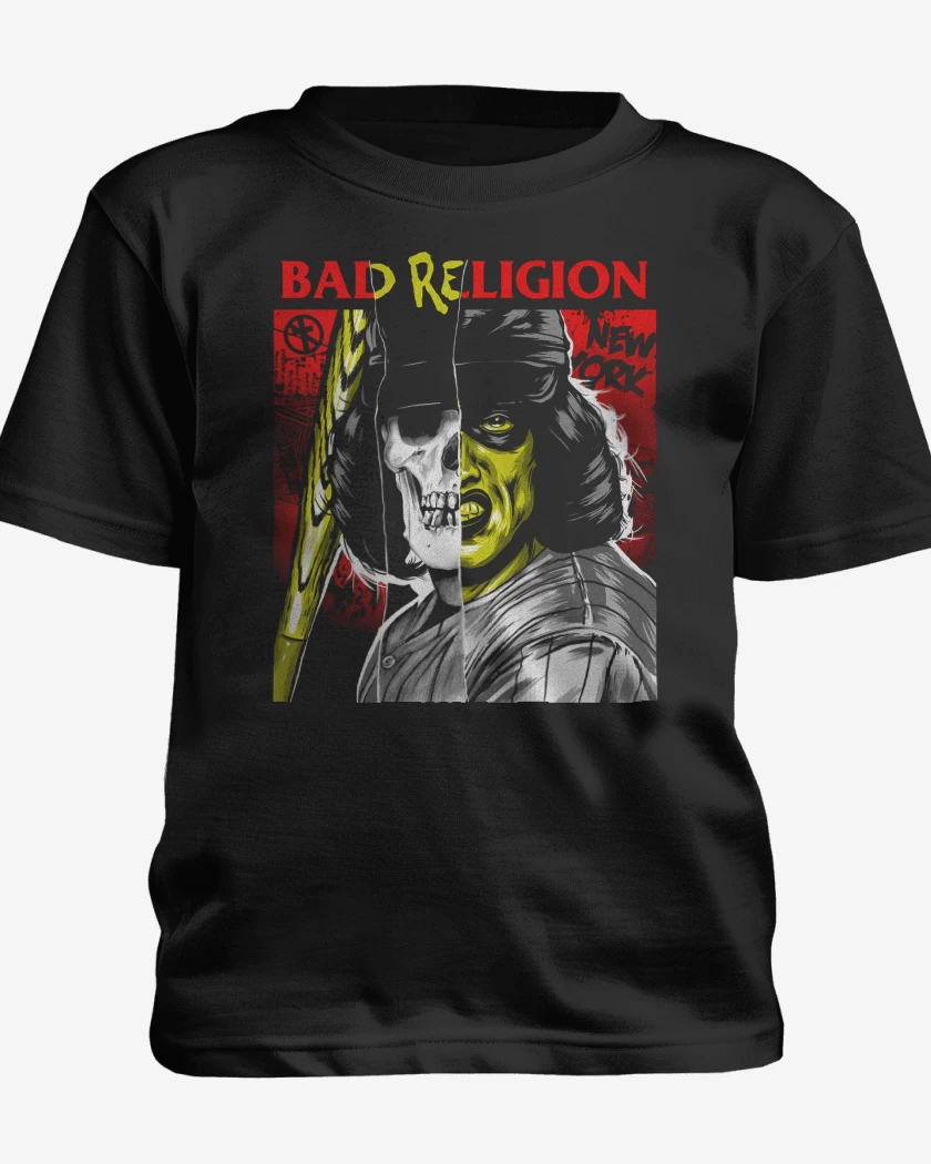 Polera de niño Negro de Bad Religion The Warriors