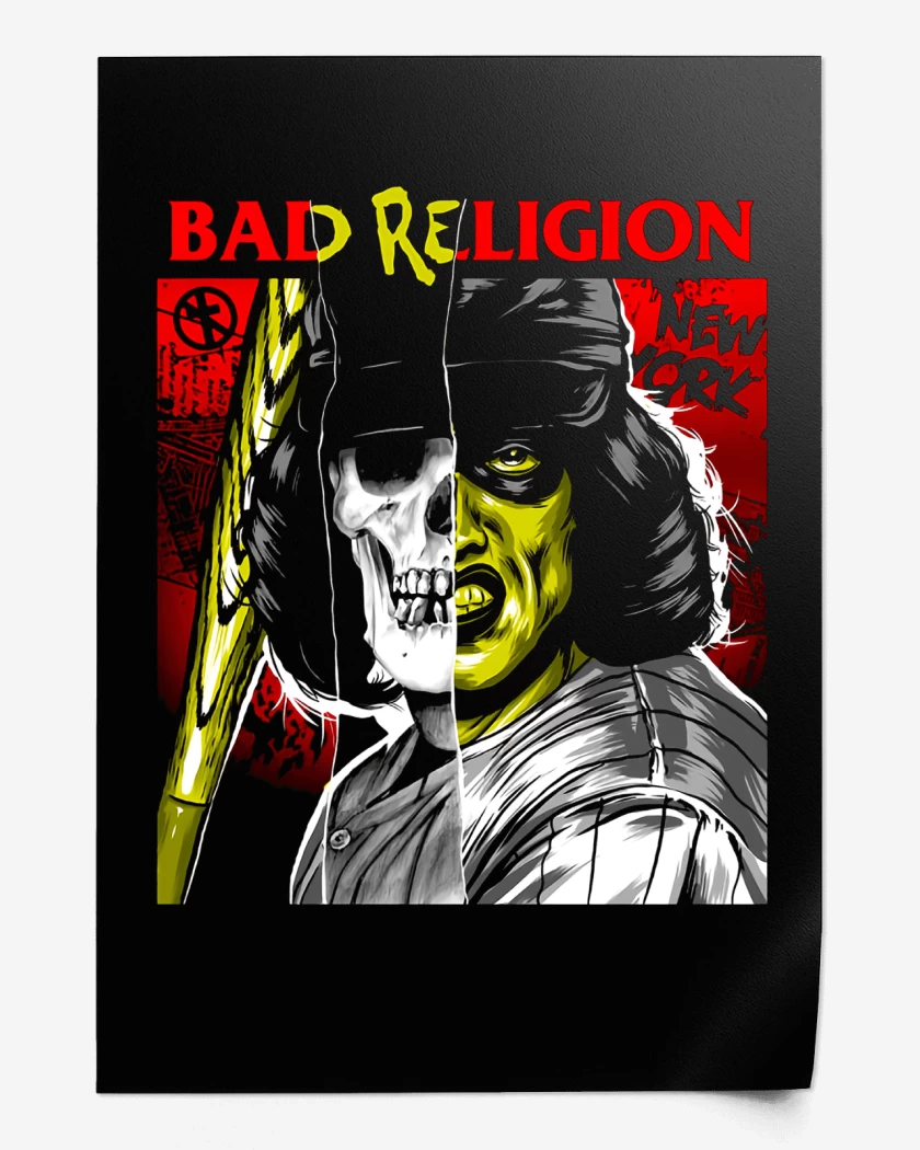 Print Bad Religion The Warriors