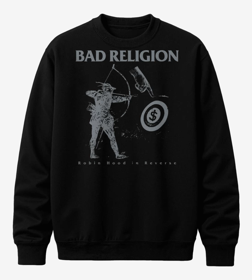 Poleron polo Bad Religion Robin Hood 