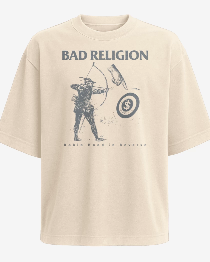 Polera Oversize Bad Religion Robin Hood 