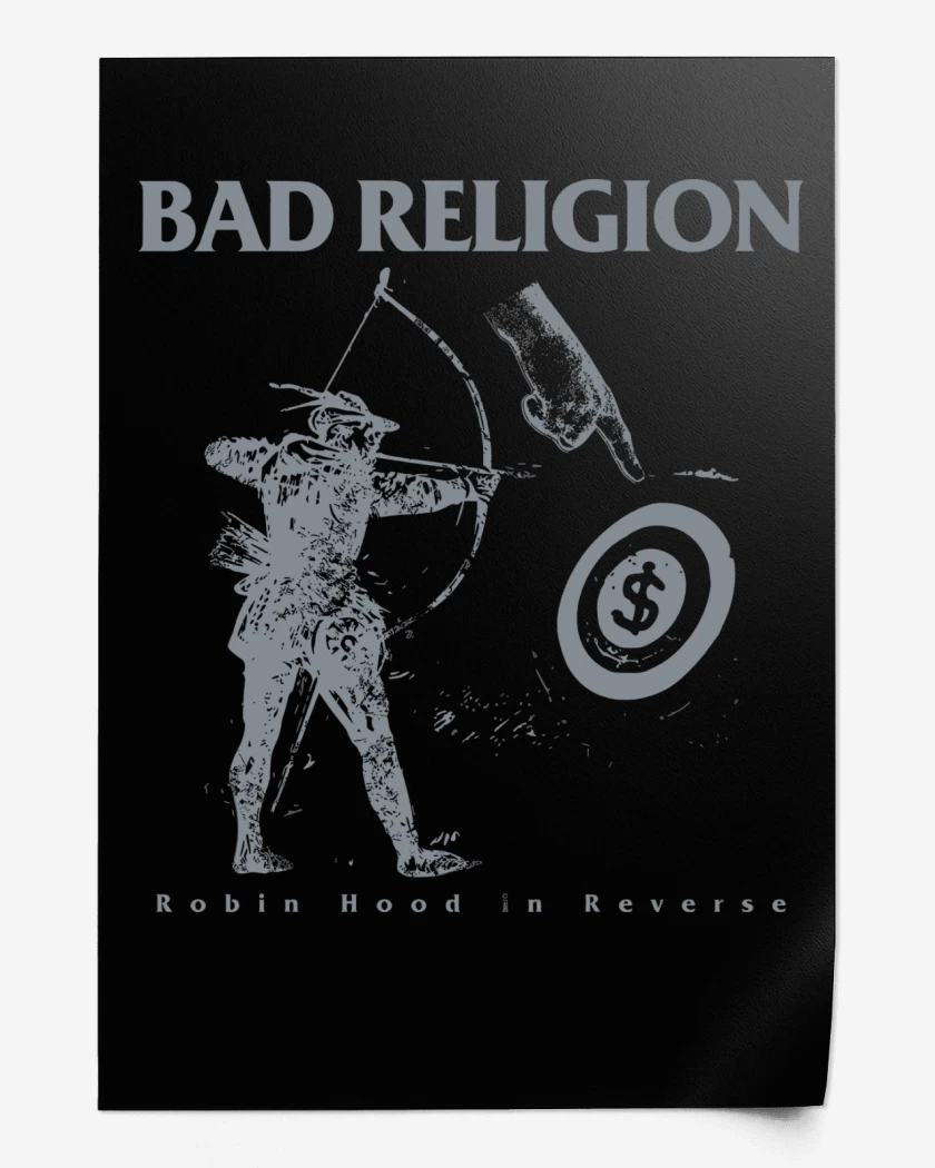 Print Bad Religion Robin Hood 