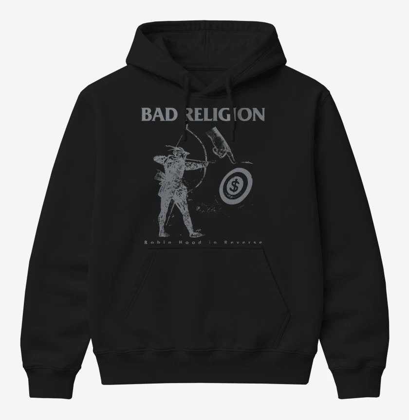 Poleron Canguro básico Bad Religion Robin Hood 