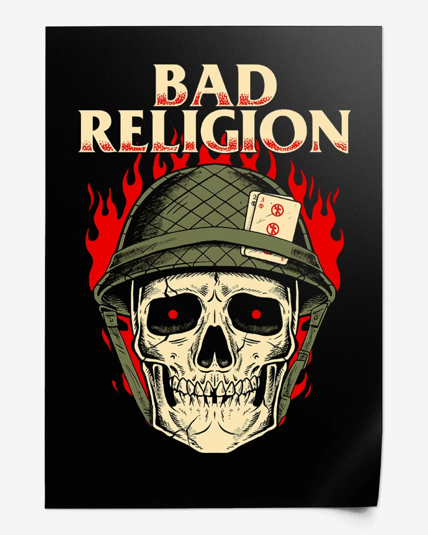 Print Bad Religion Soldier