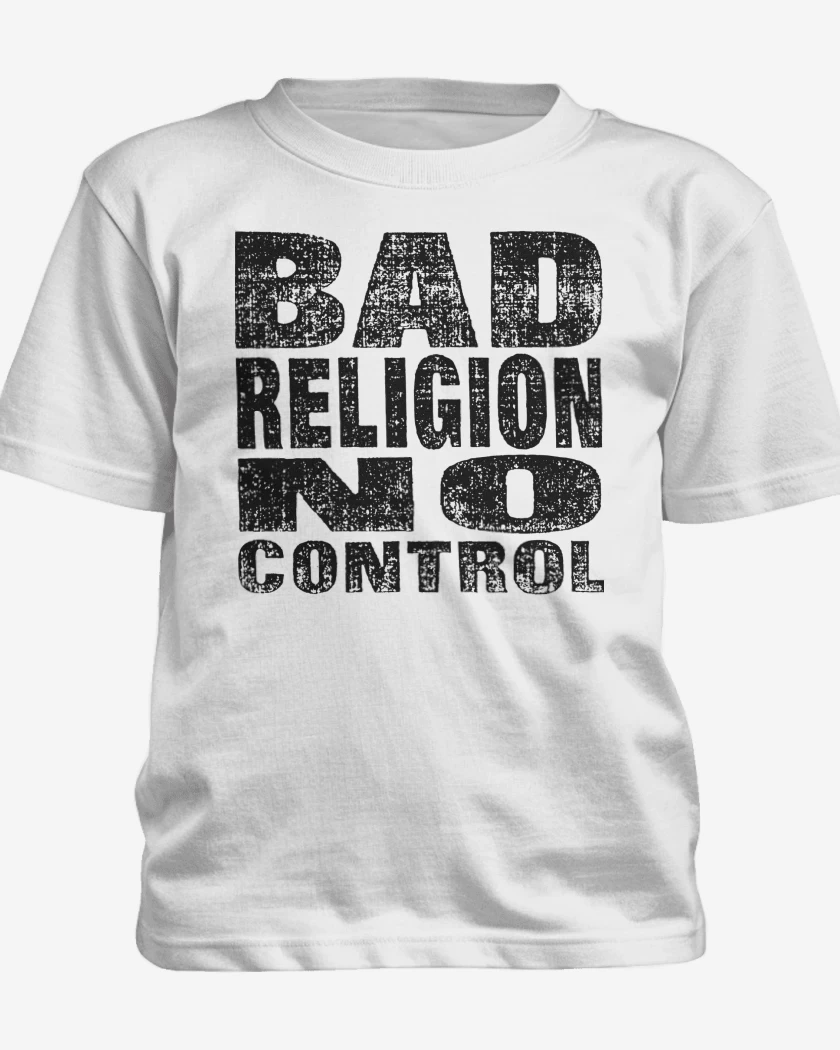Polera de niño Blanco de Bad Religion NoControl