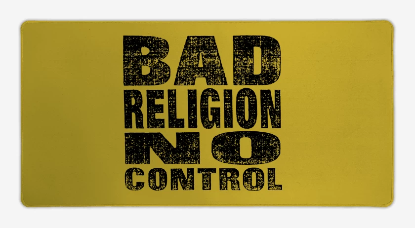 Mouse pad Gamer Bad Religion NoControl