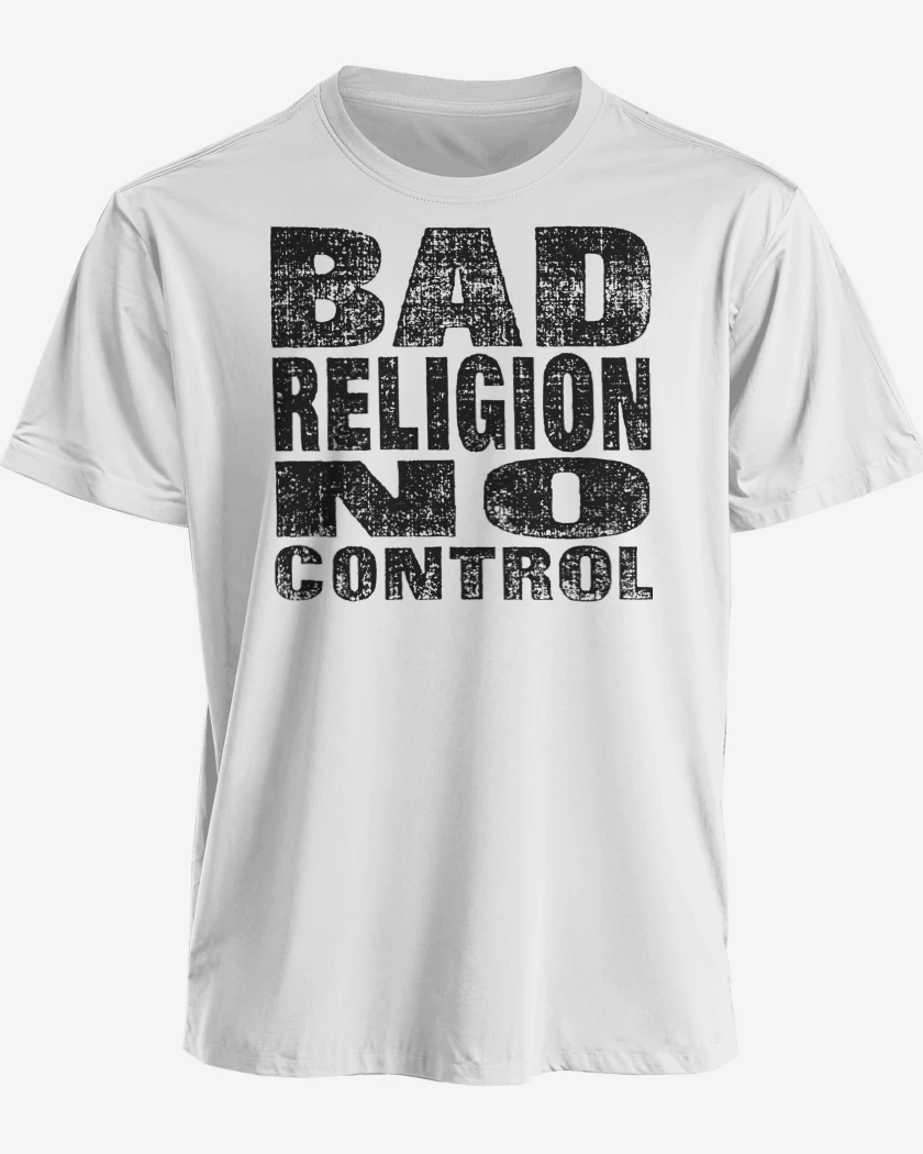 Polera premium Blanco de Bad Religion NoControl