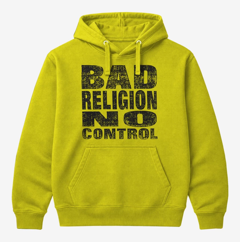 Polerón Canguro Amarillo de Bad Religion NoControl