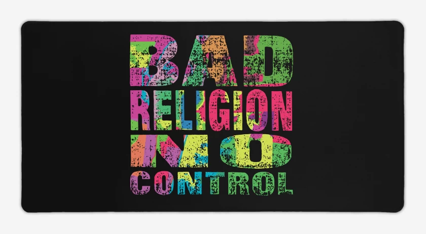 Mouse pad Gamer Bad Religion No Control