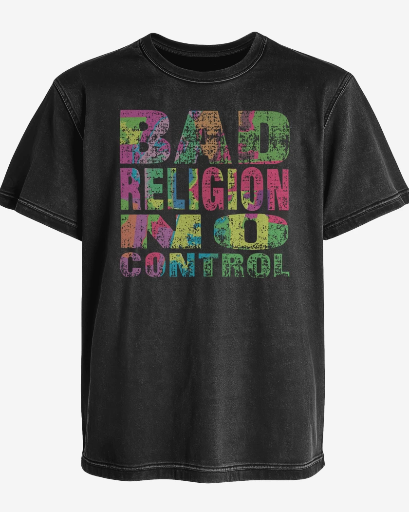 Polera desgastada Bad Religion No Control