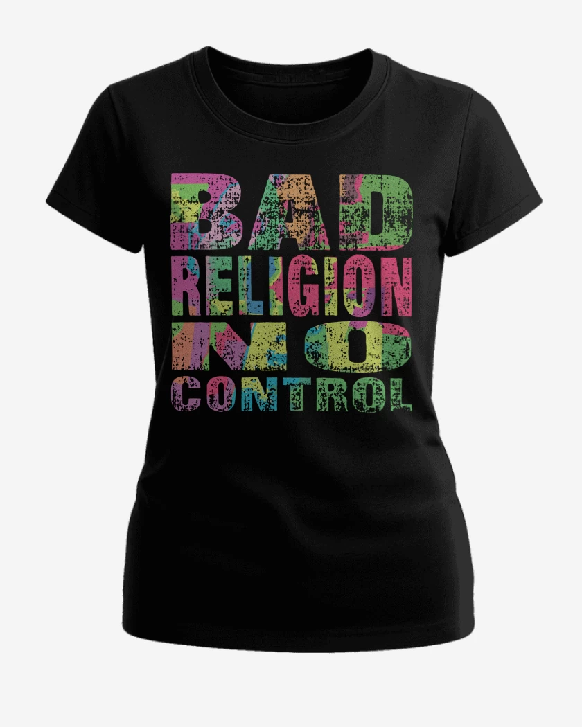 Polera de Mujer Negro de Bad Religion No Control