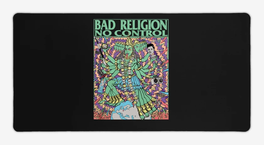Mouse pad Gamer Bad Religion No Control Tour