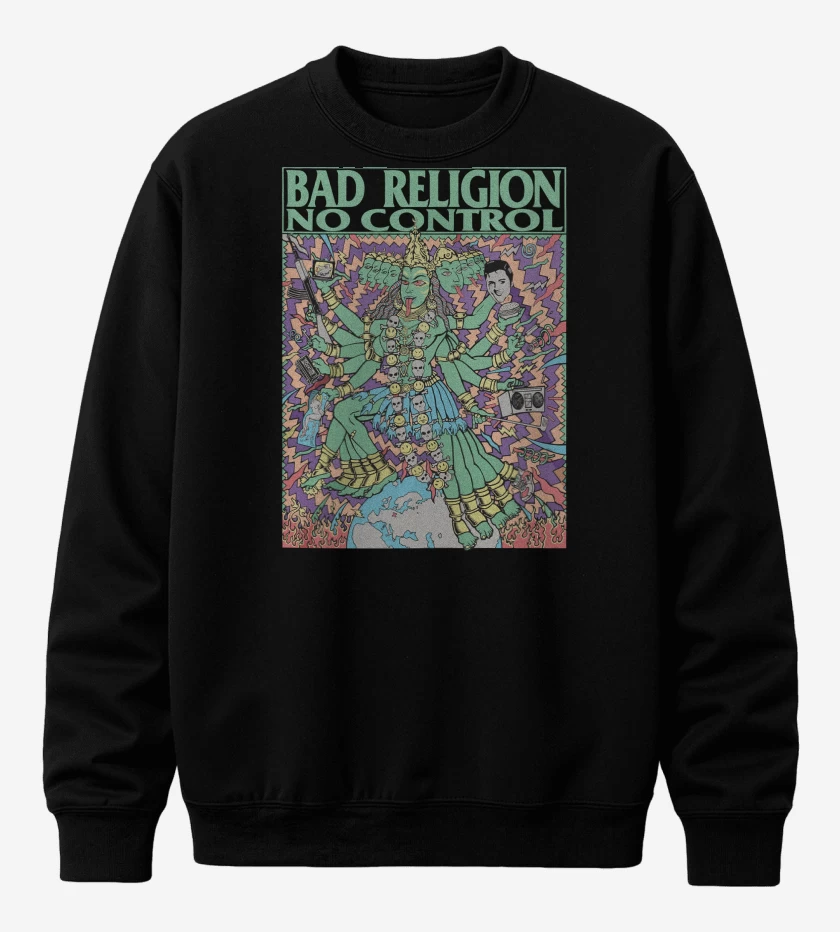 Poleron polo Bad Religion No Control Tour