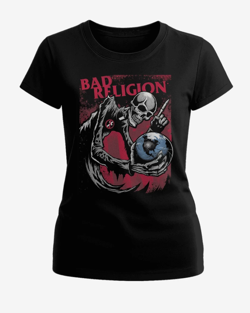 Polera de Mujer Negro de Bad Religion True