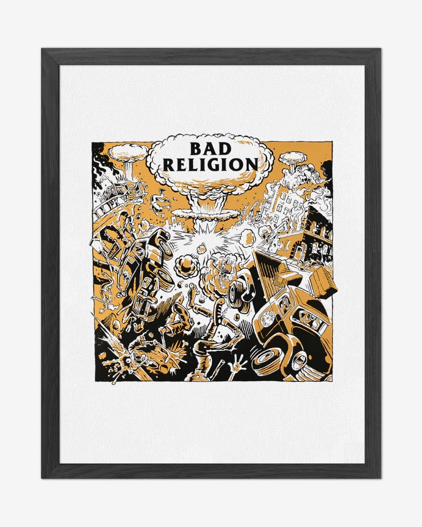 Cuadro decorativo Bad Religion Atomic Garden