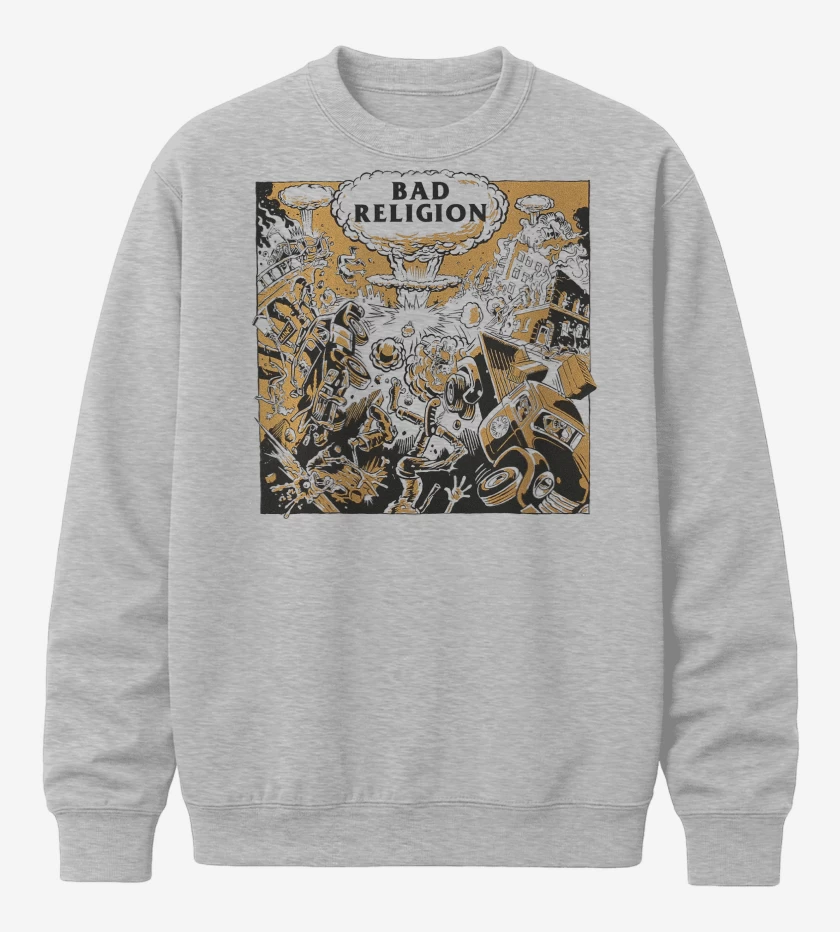 Poleron polo Bad Religion Atomic Garden