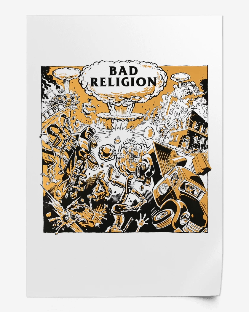 Print Bad Religion Atomic Garden