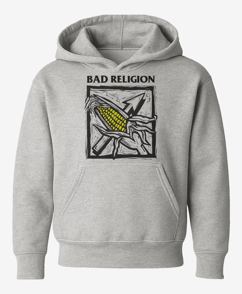 Poleron de niño Gris Melange de Bad Religion Against