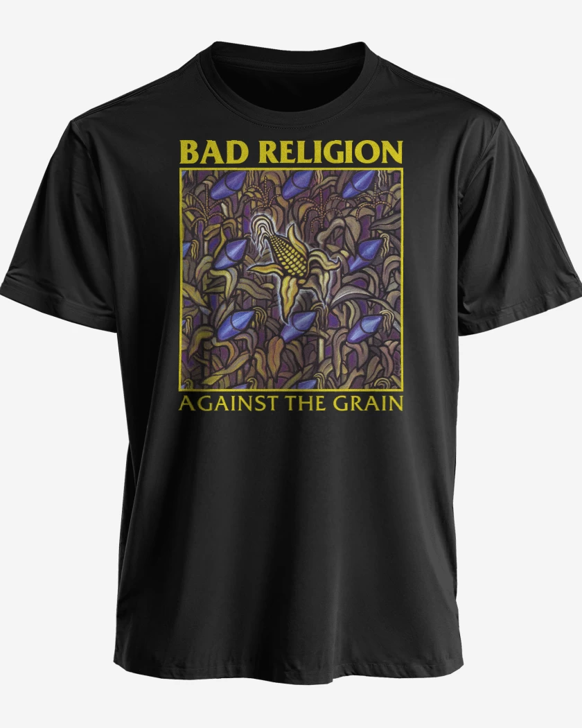 Polera premium Negro de Bad Religion Against the Grain