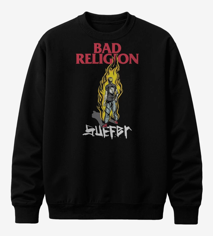 Poleron polo Bad Religion Suffer Kid v1