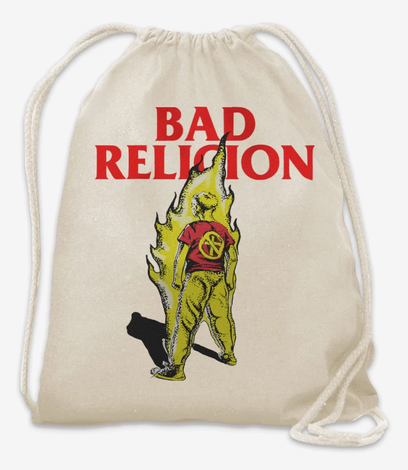 Mochila Blanco de Bad Religion Suffer Kid v2