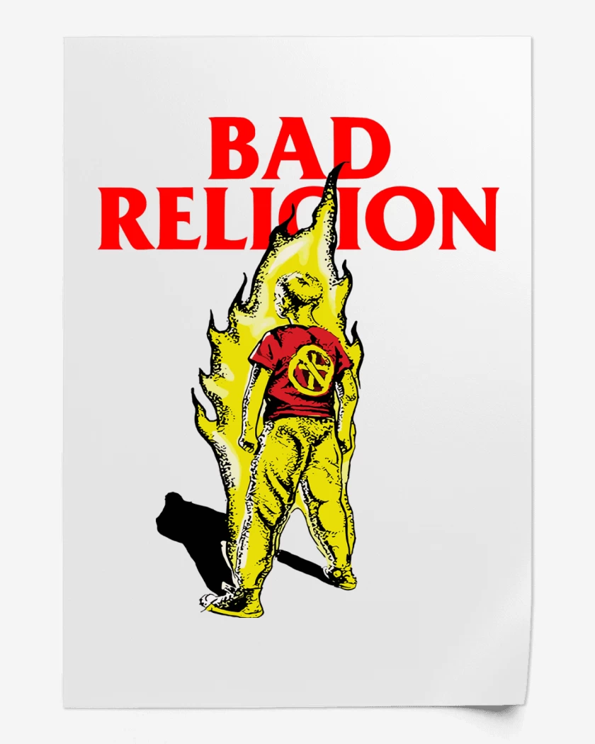 Print Bad Religion Suffer Kid v2