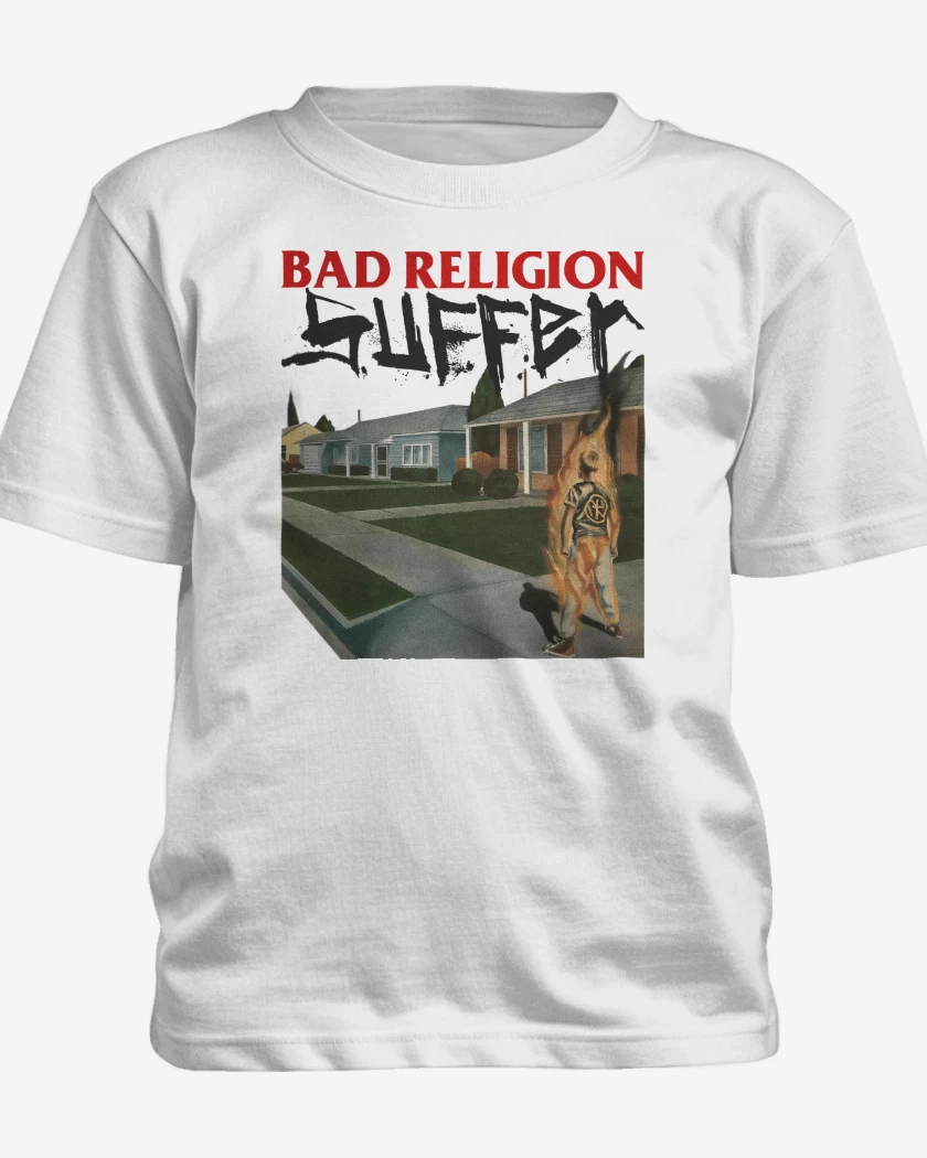 Polera de niño Blanco de Bad Religion Suffer B