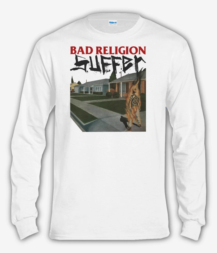 Polera manga larga Blanco de Bad Religion Suffer B