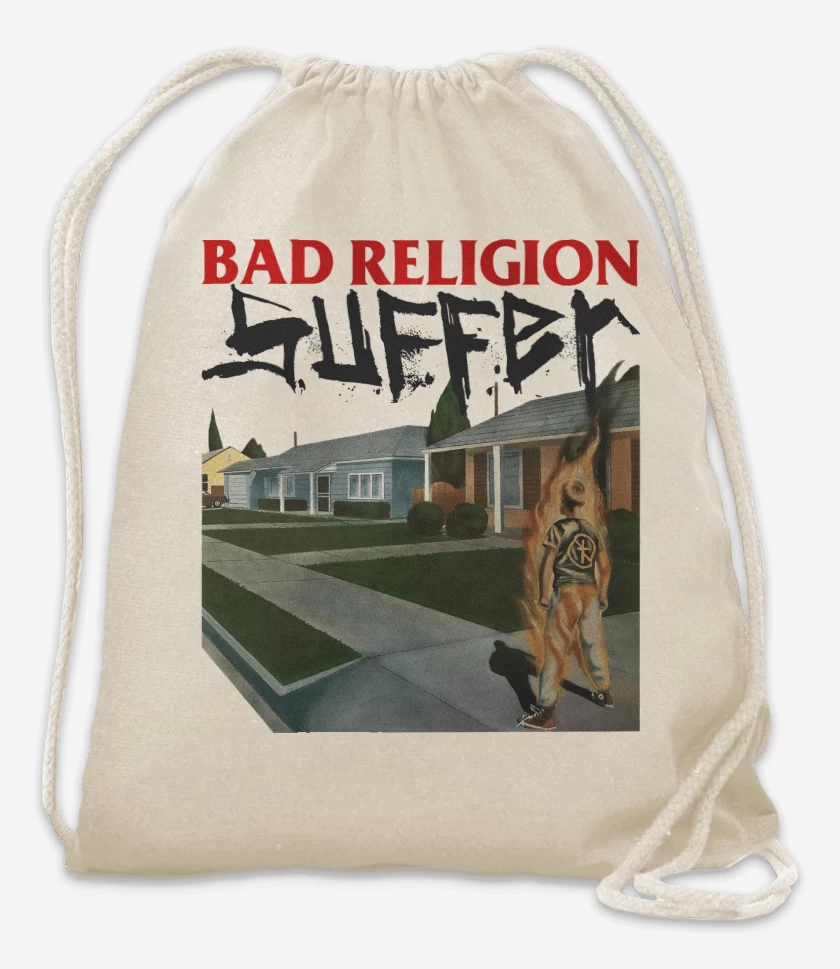 Mochila Blanco de Bad Religion Suffer B