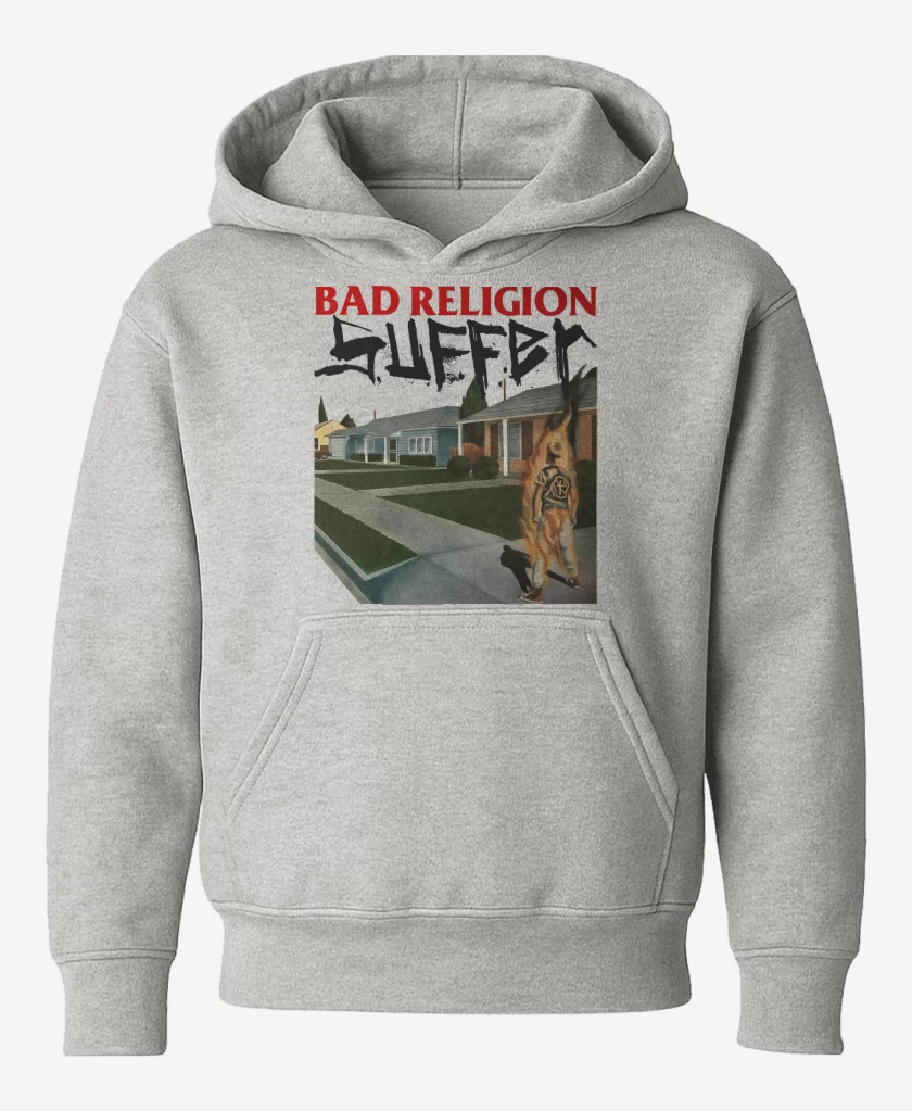 Poleron de niño Gris Melange de Bad Religion Suffer B