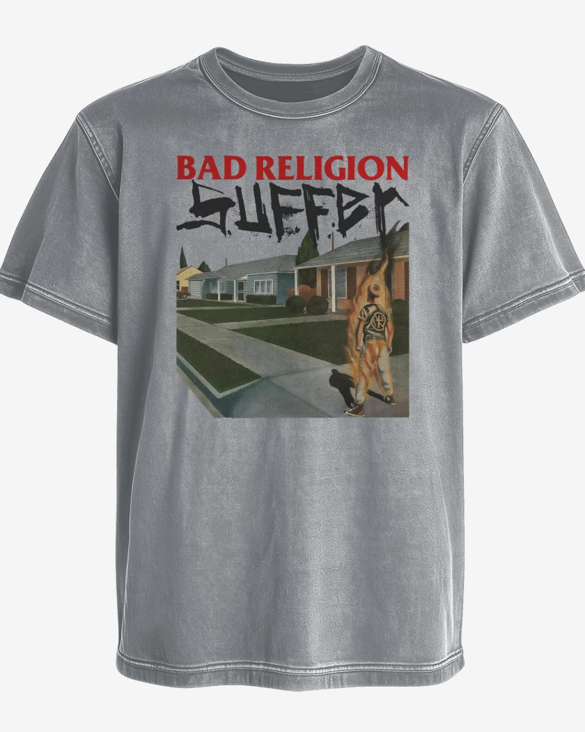 Polera desgastada Bad Religion Suffer B