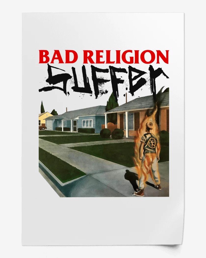 Print Blanco de Bad Religion Suffer B